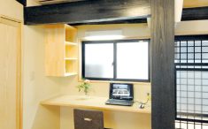 リフォーム後のLDK ワークスペース カウンター