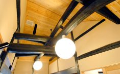 リフォーム後の天井梁