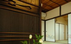 リフォーム後の建具 古色染め 和室