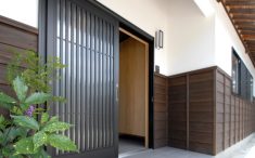 リフォーム後の玄関の外観