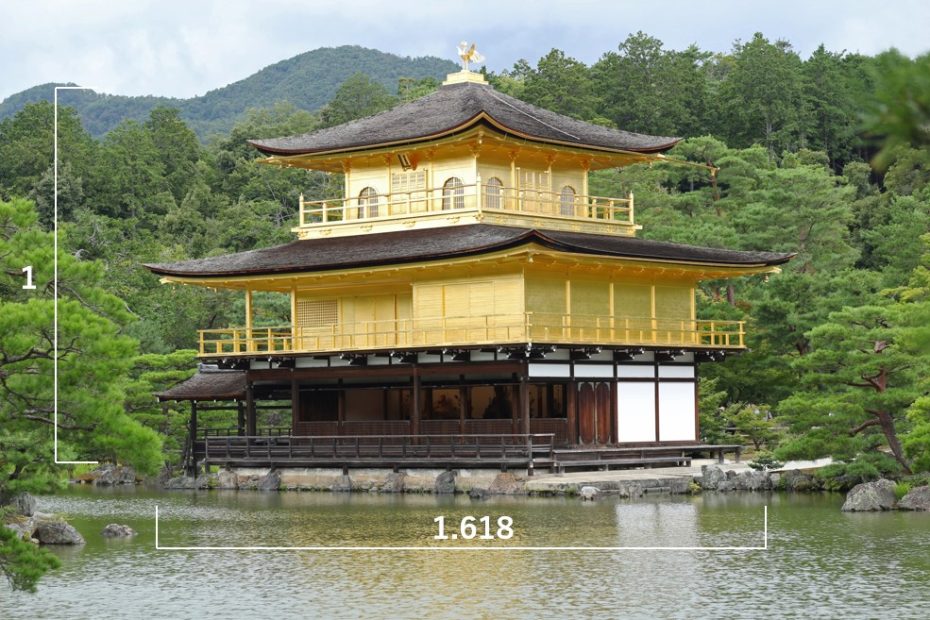 金閣寺の黄金比