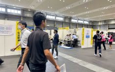 第18回岡山県しんきん合同ビジネス交流会　寺見建設ブース会場の様子