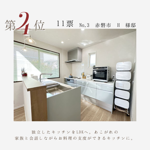 施工例コンテスト結果発表　4位
