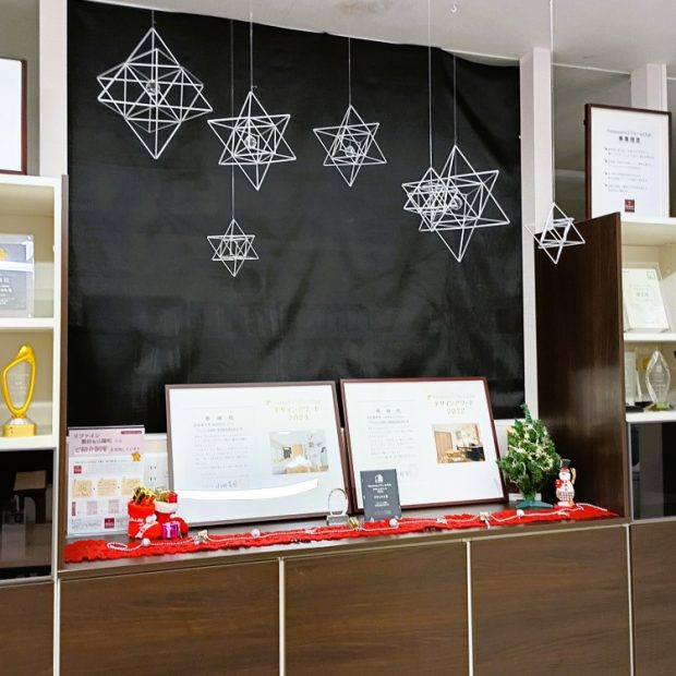 2025年のリファイン山陽町のXmasのディスプレイ