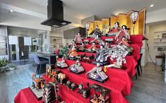 リファイン備前のショウルームのお雛様